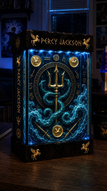 Book Themed Resin Lamps (Pre-Order)