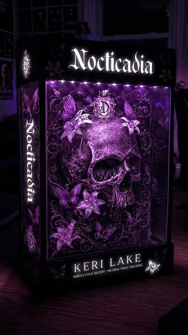 Book Themed Resin Lamps (Pre-Order)