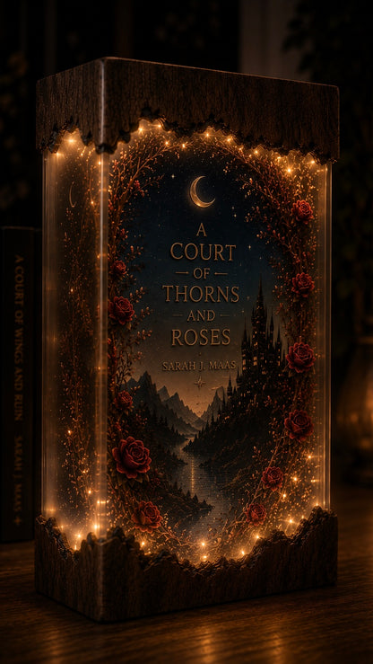 Book Themed Resin Lamps (Pre-Order)